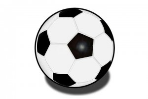 怎么画足球简笔画逼真点的