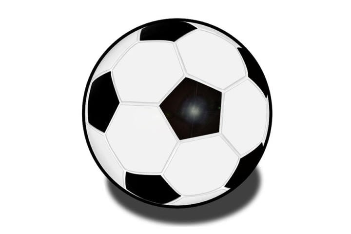 怎么画足球简笔画