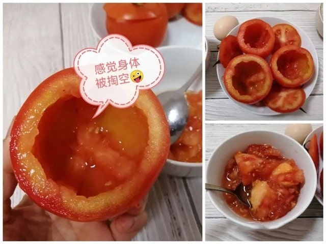 空气炸锅食谱烤番茄的做法