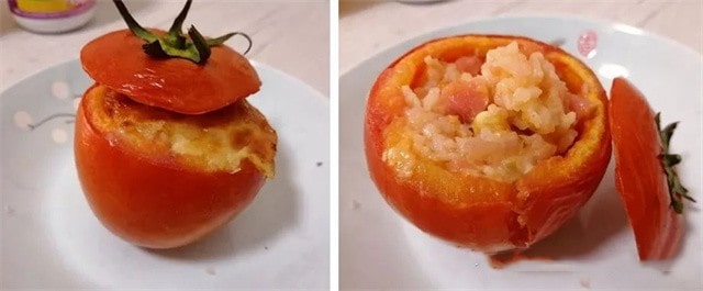 空气炸锅食谱烤番茄的做法