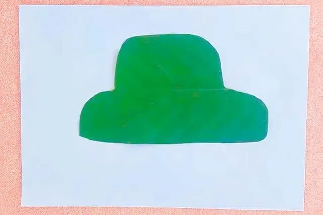 幼儿园树叶手工粘贴画汽车教程