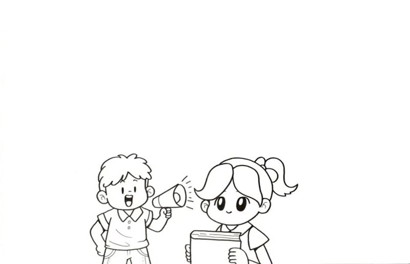 推广普通话手抄报简单又好看