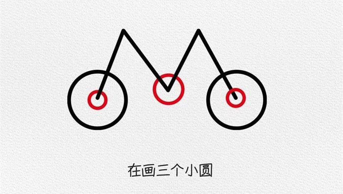 儿童自行车简笔画教程图片