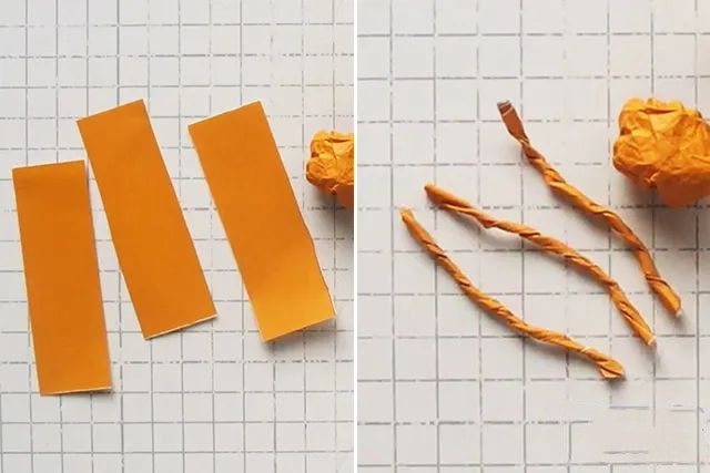 拼贴画手工制作银杏叶