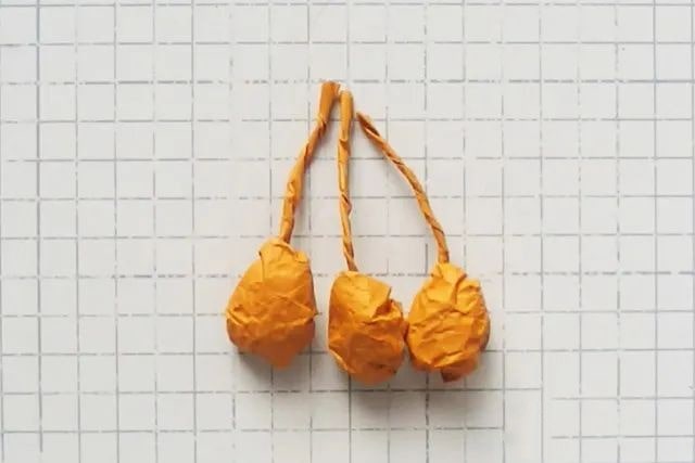 拼贴画手工制作银杏叶