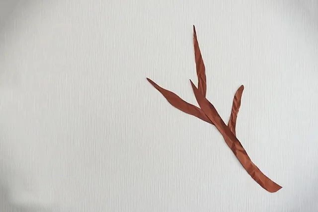 拼贴画手工制作银杏叶