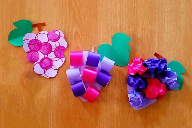 简单秋天手工：制作葡萄的3种方法