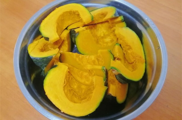 空气炸锅食谱蒜香贝贝小南瓜的做法