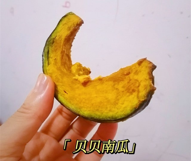 空气炸锅食谱蒜香贝贝小南瓜的做法