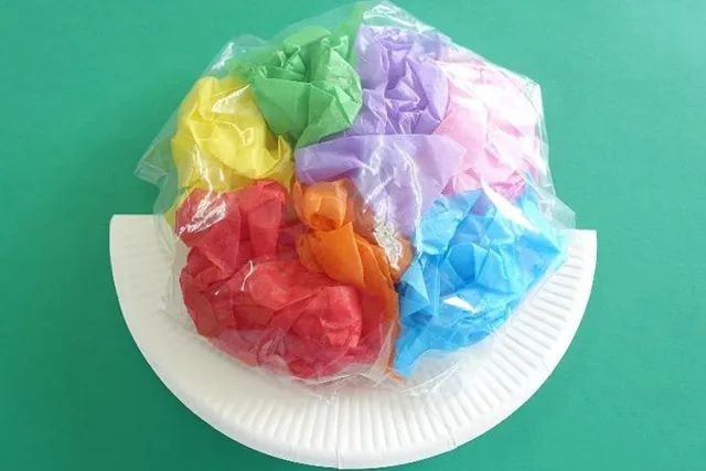 纸盘废物利用手工制作小蜗牛