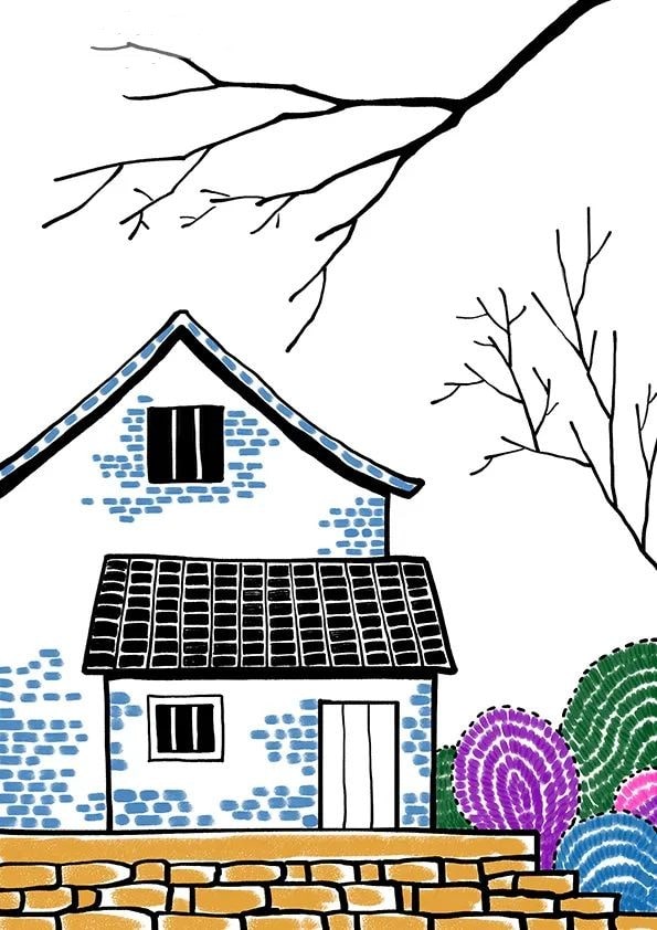 画一幅秋天的画《天凉好个秋》