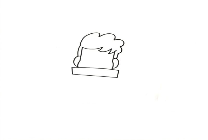 2022年国庆节儿童画教程，给宇航员点个赞