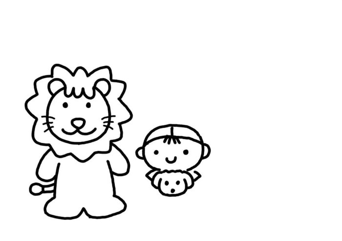 经典童话故事绿野仙踪简笔画