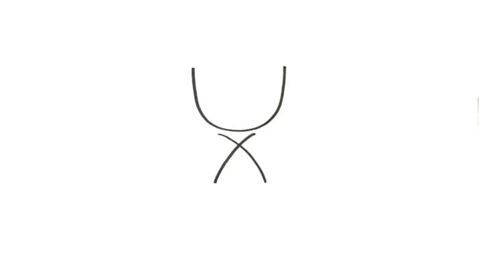 国庆节敬礼男孩简笔画教程图片