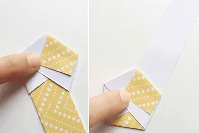 折纸生日帽，上面还用折纸星星装饰