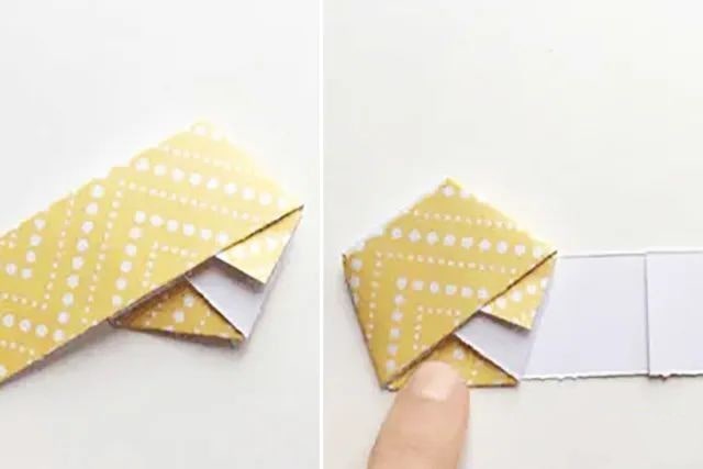 折纸生日帽，上面还用折纸星星装饰