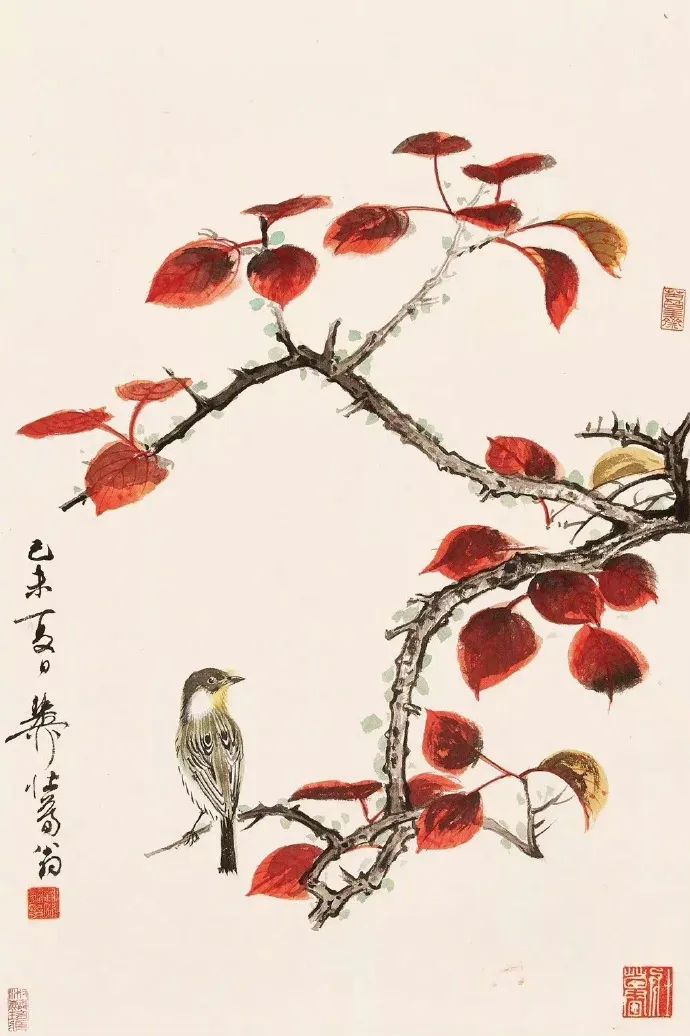 以秋为主题的中国画作品欣赏