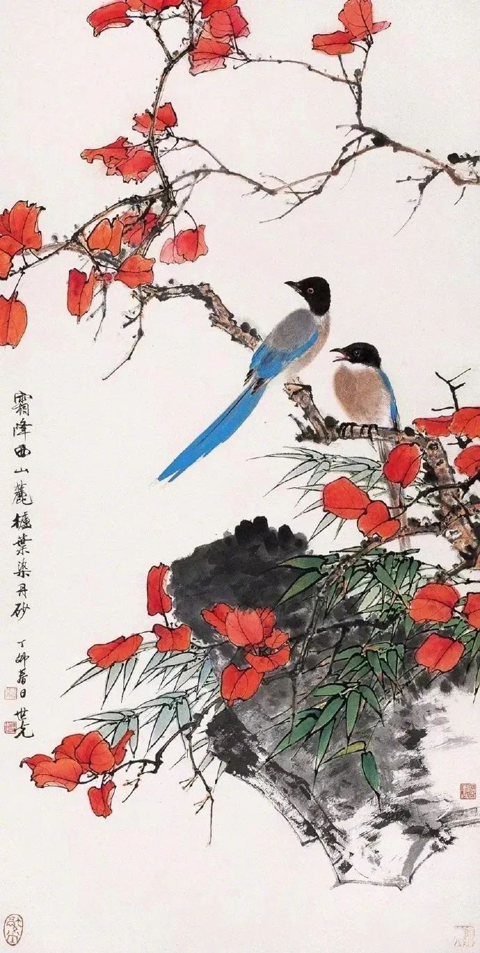 以秋为主题的中国画作品欣赏