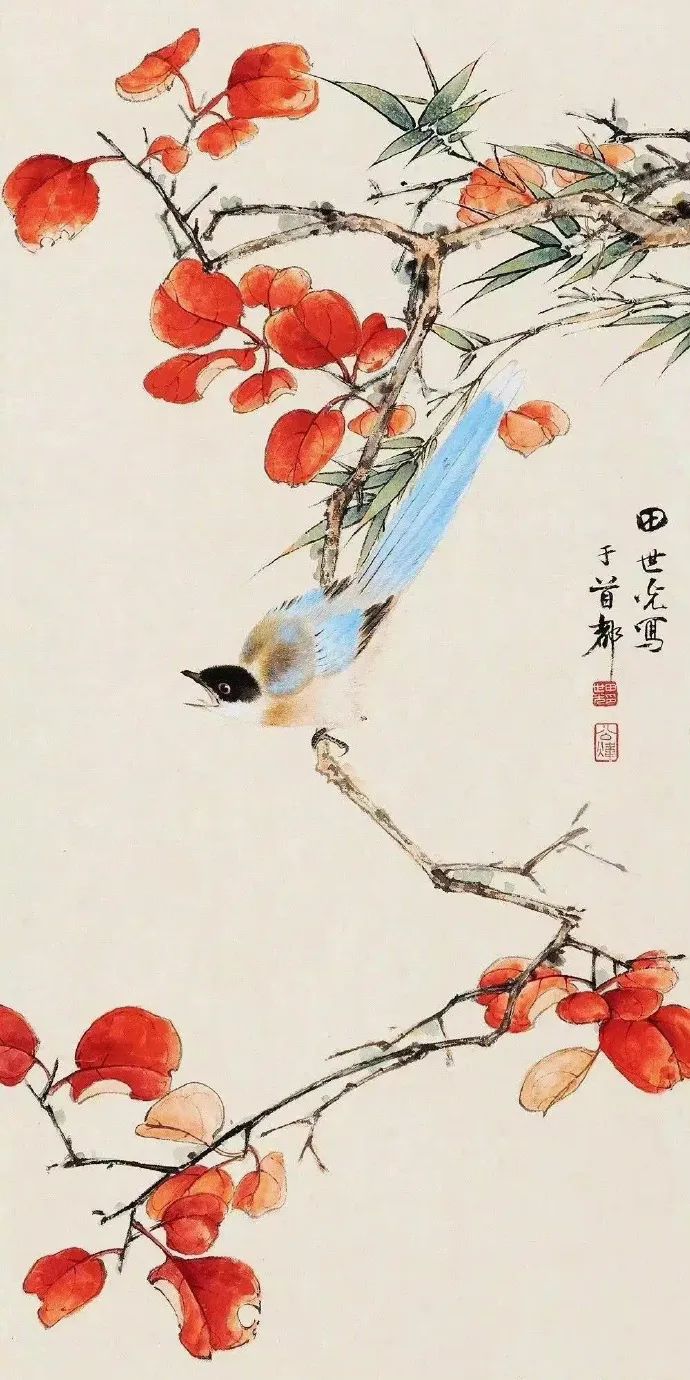 以秋为主题的中国画作品欣赏