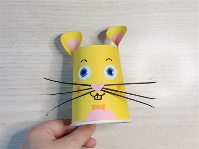 一次性纸杯变废为宝手工制作老鼠