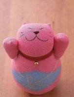 幼儿园创意手工制作：袜子招财猫