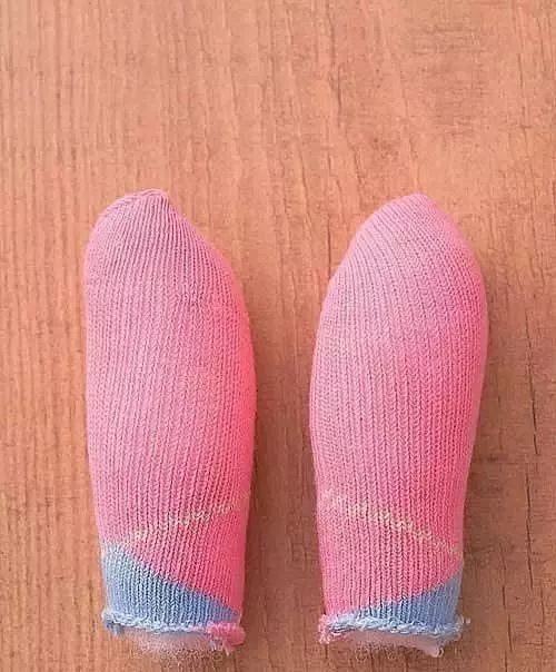 幼儿园创意手工制作：袜子招财猫