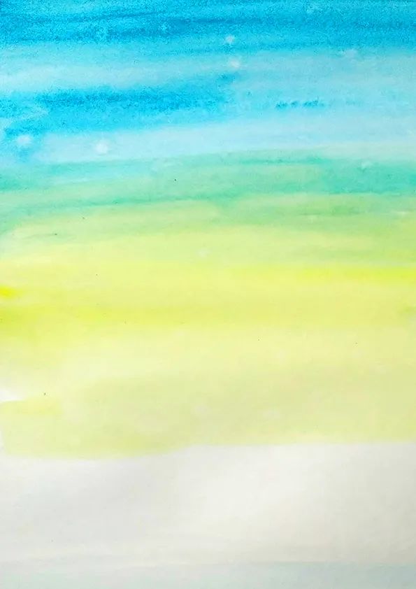 水粉风景画教程《金色的秋天》