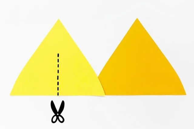 幼儿卡纸手工制作一个漂亮小帐篷