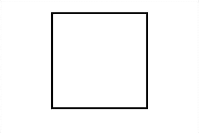 用正方形画小男孩头像简笔画