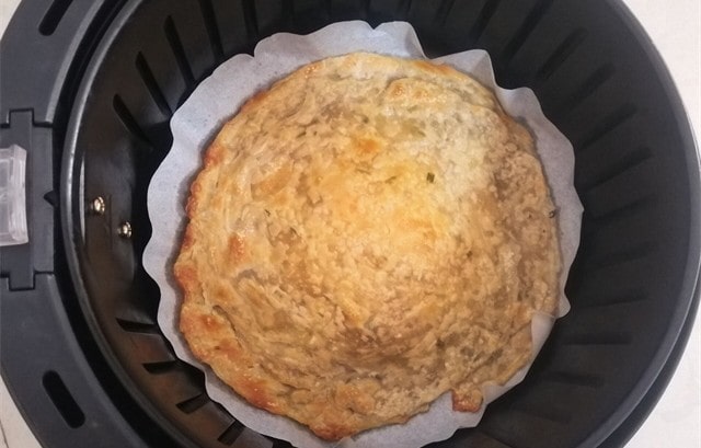 空气炸锅食谱手抓饼之芝士肉肠