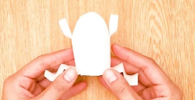 废物利用手工制作会飞的青蛙