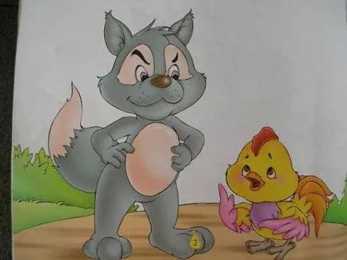 幼儿小故事：笨狼阿灰