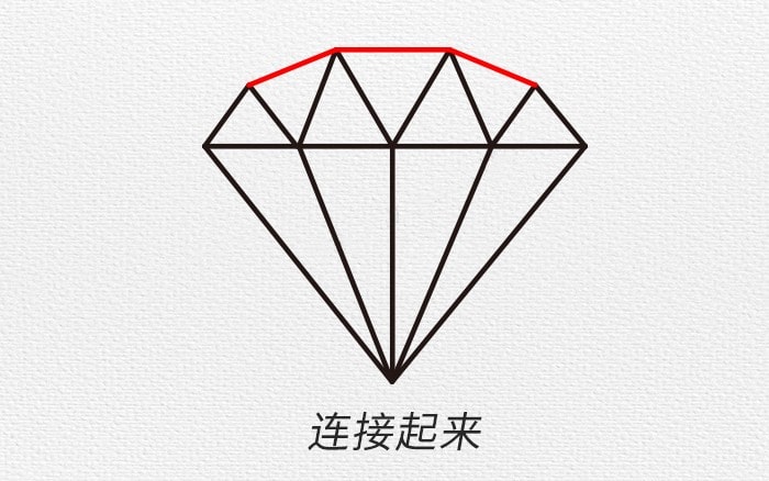钻石简笔画教程简单图片