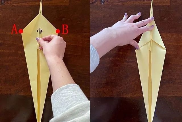 儿童手工折纸小虾的折叠方法