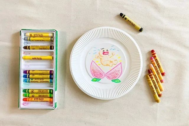 废物利用手工制作旋转纸盘子玩魔术拼图