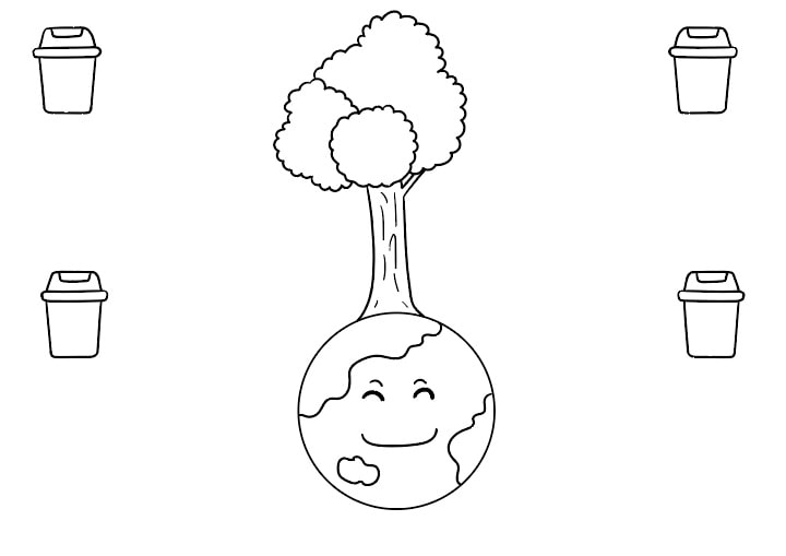 垃圾分类手抄报图片怎么画