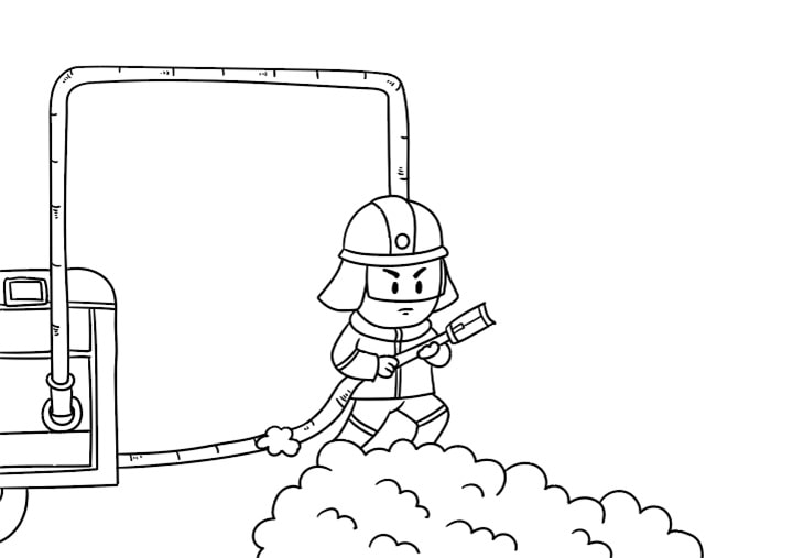 119消防安全手抄报图片教程