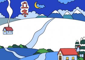 立冬手抄报简单又好看