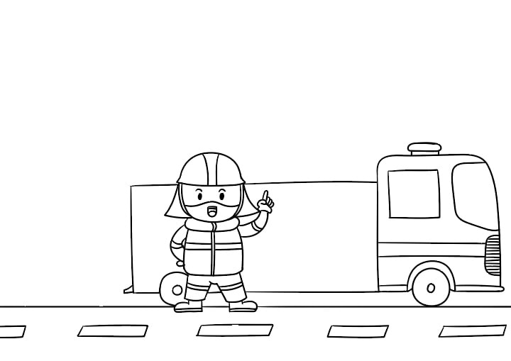 119消防安全手抄报图片教程简单好画又漂亮