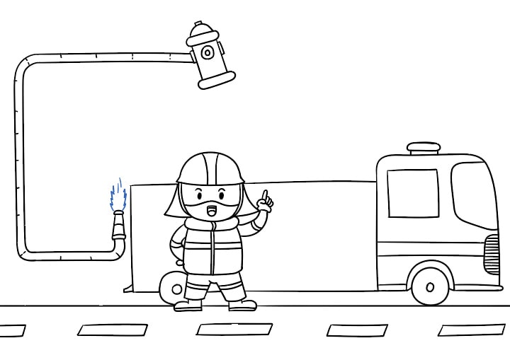 119消防安全手抄报图片教程简单好画又漂亮