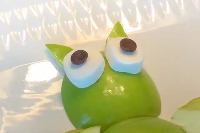 儿童创意水果拼盘猫头鹰教程简单好看