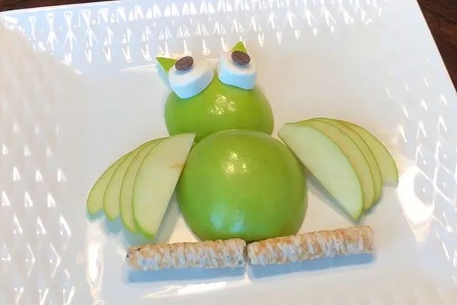 儿童创意水果拼盘猫头鹰教程简单好看