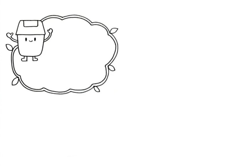 垃圾分类手抄报图片教程