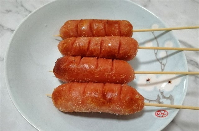 空气炸锅烤香肠/热狗需要几分钟