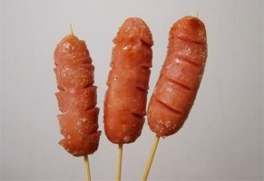 空气炸锅烤香肠/热狗需要几分钟