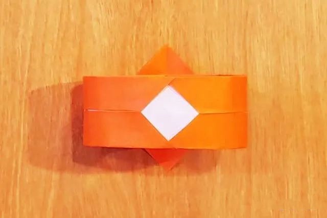 自制手工玩具折纸手表