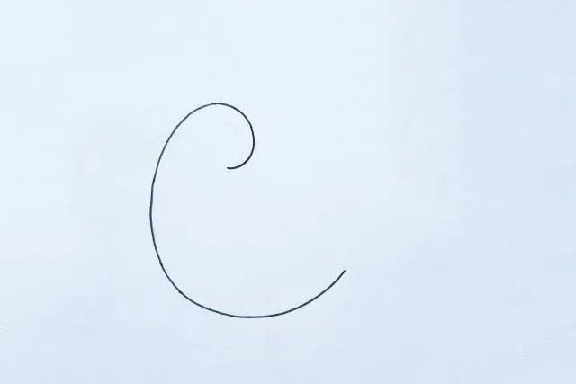 侧面站着的小鸟简笔画教程简单好看