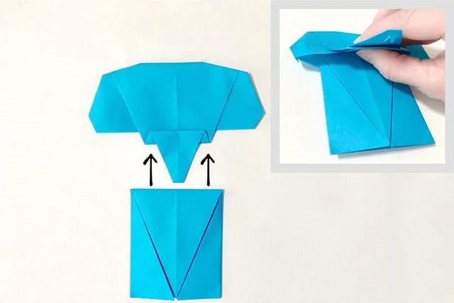 儿童折纸手工简单大象