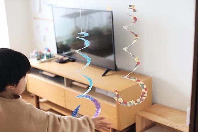 螺旋风铃挂饰手工制作