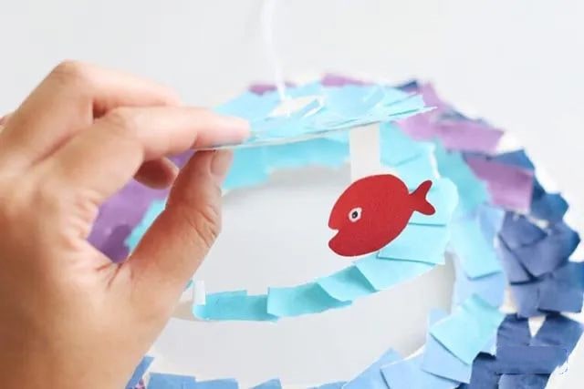 螺旋风铃挂饰手工制作